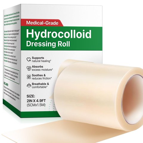 Rollo Hidrocoloide Para El Cuidado De Heridas Rsgrt Cortado A Medida De 1,5 M