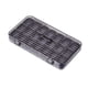thumbnail image 1 of Caja Organizadora De Joyas, Contenedores De Almacenamiento Artesanales Para Collares, Cuentas, Caja De Aparejos, Violeta Oscuro, 1 of 5