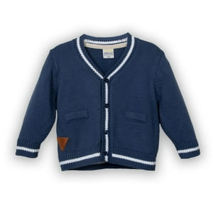 Chaleco Bebe Niño Azul Marino Pillin