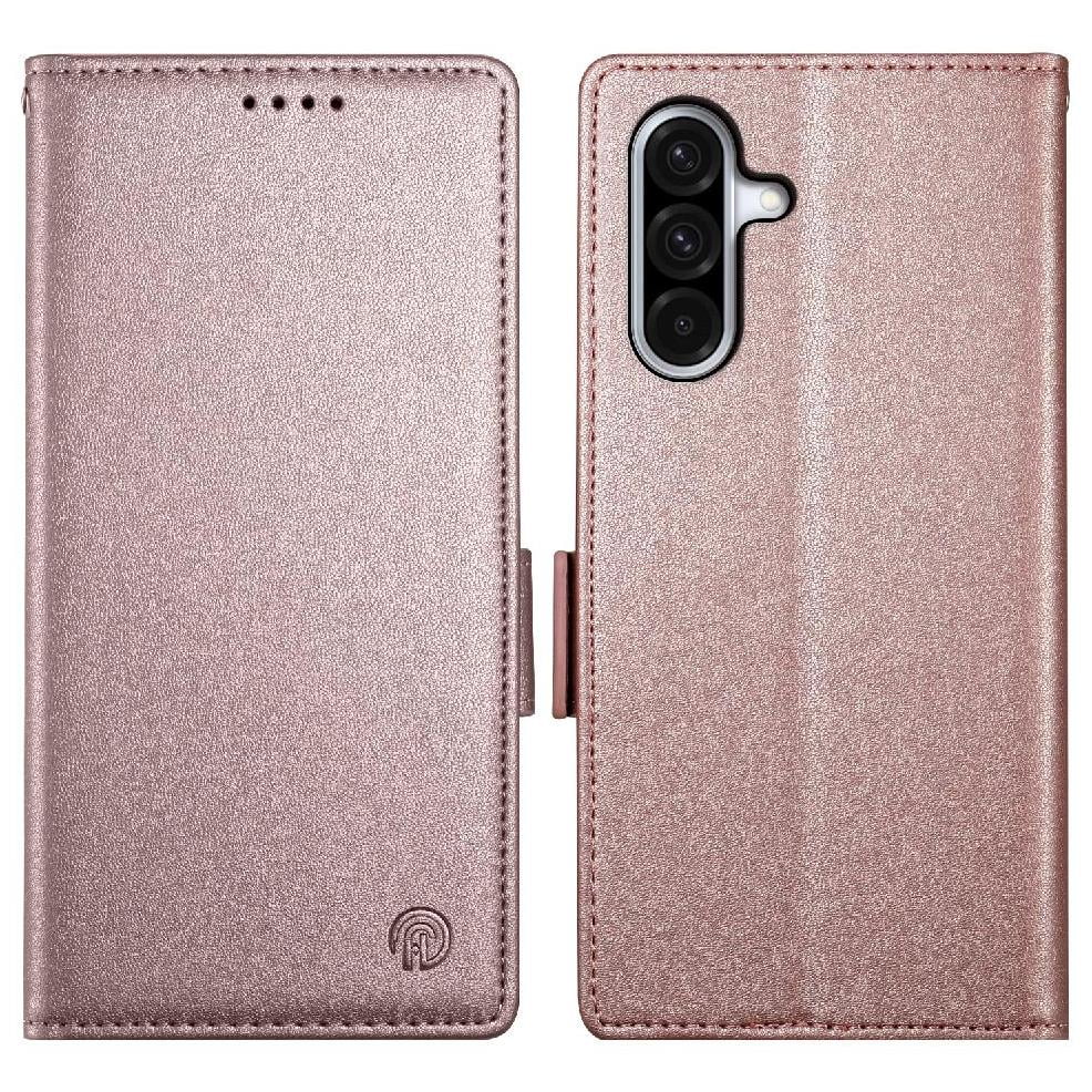 Foxdock - Funda Cartera Magnética Con Tarjetas Y Soporte Para Samsung Galaxy A26 Rosa