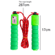 thumbnail image 2 of Cuerda de saltar ligera y ajustable con contador para entrenamiento de velocidad, resistencia y fitness., 2 of 5