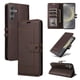 thumbnail image 1 of Premium Wallet Case for Samsung Galaxy S24 with Card Slots & Kickstand, Flip Cover Brown, 1 of 6