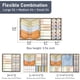thumbnail image 2 of Organizador Cajones DIMJ 12 piezas Beige Plegable 3 tamaños, 2 of 3