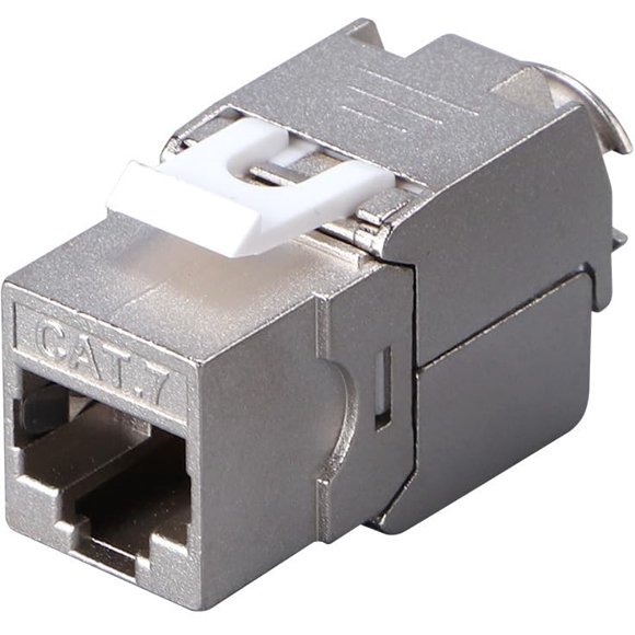 Keystone Jacks Triplett CAT7 Compact Blinded Metallic, paquete de 10