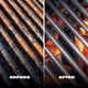 thumbnail image 4 of Cepillo BBQ-AID para parrilla en todos los ángulos con mango grande de madera, 4 of 9