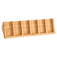 Ioensy - Estante De Almacenamiento De Aceite Esencial, Soporte De Exhibición De 6 Ranuras, Soporte Para Botella De Aceite Esencial