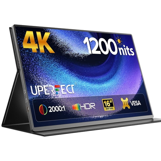 Uperfect - Monitor 16 4k Uhd 1200 Nits Usb C Hdmi