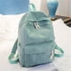 thumbnail image 1 of Fashion Wild Senior High School Students New Korean Personality Plush College Wind Shoulder Bag Solid Color Women's Backpack, 1 of 3
