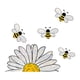 thumbnail image 4 of Pegatinas De Ventana Con Diseño De Abeja Y Girasol Para Dormitorio, Hogar Y Sala De Estar., 4 of 5