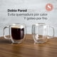 thumbnail image 4 of Pack 2 Tazas Doble Pared Vidrio 350ml, 4 of 7