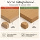 thumbnail image 4 of Set de 2 Veladores Roble Claro Blanco con Cajón y Nicho 40x40x50 cm, 4 of 6