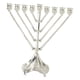 thumbnail image 3 of Candelabro Menorá De Aleación De Zinc De 9 Brazos Para Decoración Navide?a. Resistente, 26,4 X 23,9 Cm., 3 of 5