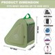 thumbnail image 4 of Bolsa para Patines HEXIFUL Verde Césped 014 Impermeable, 4 of 6