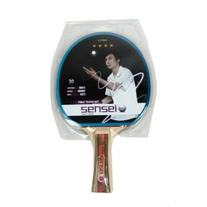 Inaltum Fitness - Unidad Paleta Ping Pong 4 Estrellas Aficionado Entrenamiento - Marca Sensei