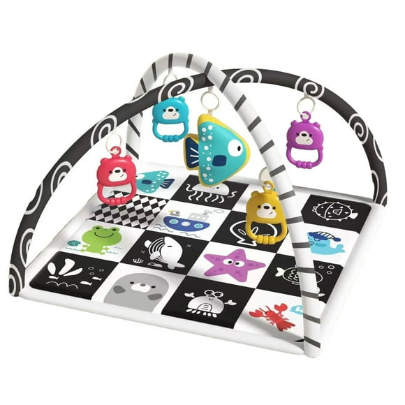 Gym Bebe Tapete Gymini Cuadrado + Accesorios
