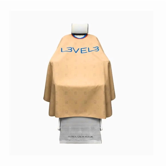 Capa de Corte Profesional Level 3 - Cuello de Goma - Beige