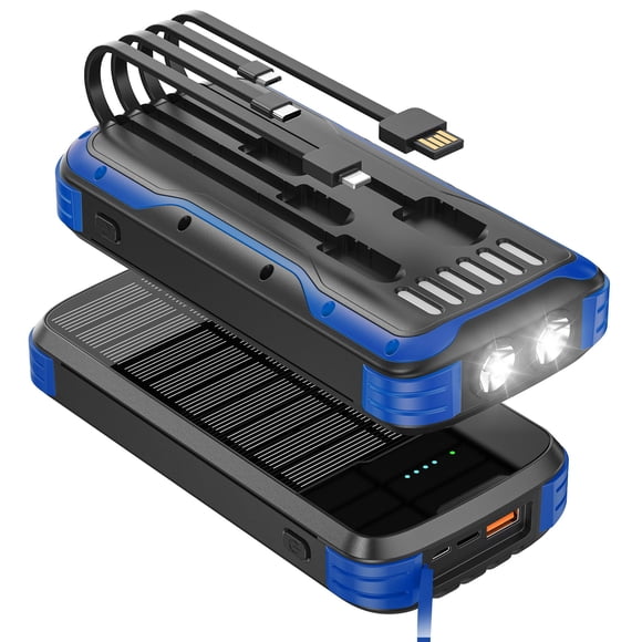 Power Bank 40000mah Solar 20w Carga Rápida