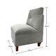 thumbnail image 5 of Par Butaca Mateo Pata Madera 1 Cuerpo Chenille Tipo Lino Gris, 5 of 5