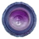 thumbnail image 4 of Florero Jarron Decorativo De Vidrio Morado Azul Diseño Ramas, 4 of 5