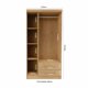 thumbnail image 3 of Closet Yardas Leticia Nogal 3 Puertas 2 Cajones, 3 of 5