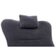 thumbnail image 1 of Teddy Upholstered Nursery Rocking Chair for Living Room Bedroom(DARK GREY Teddy), 1 of 3