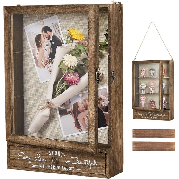 Caja Shadow Box AW Bridal para Recuerdos de Boda
