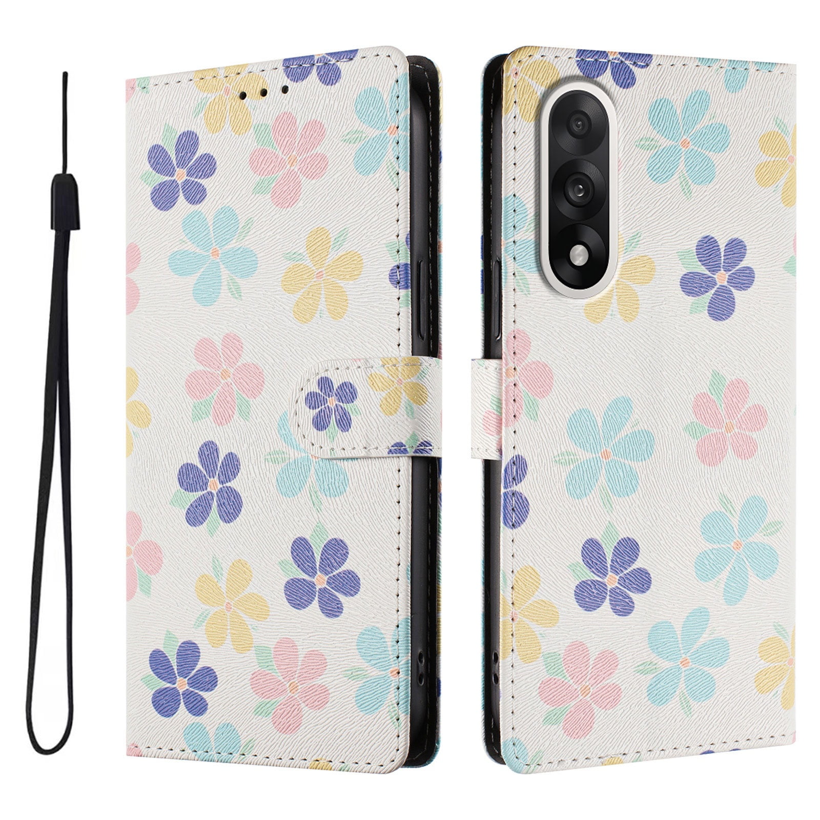 Foxdock Funda Tipo Cartera Para Oneplus Nord 5 Con Soporte Y Correa – Diseño De Patrones Lindos