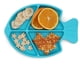 thumbnail image 1 of Plato de succión para bebés, platos de silicona con compartimentos para niños, platos portátiles para la primera etapa de alimentación, platos de succión para niños pequeños., 1 of 5