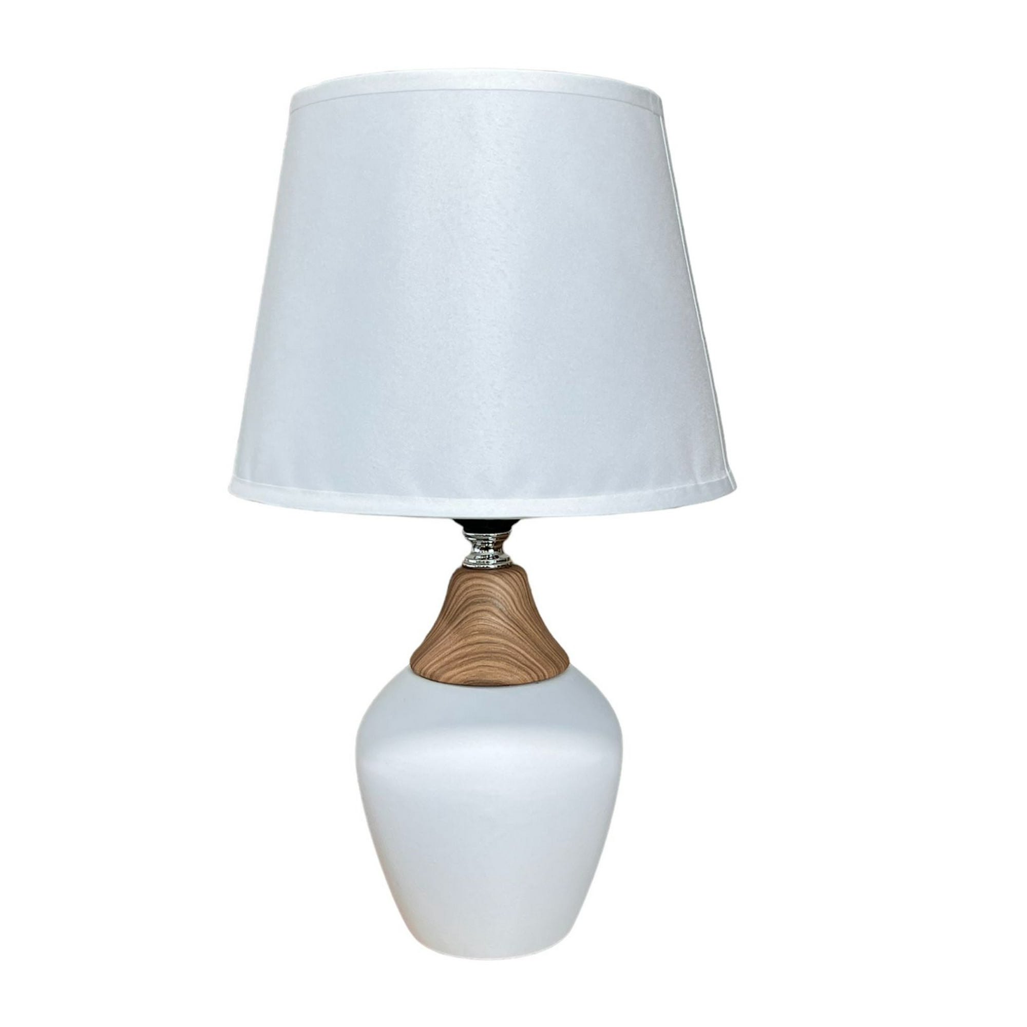 Oem - Lampara De Velador Lampara De Mesa Diseño Ceramica Madera B