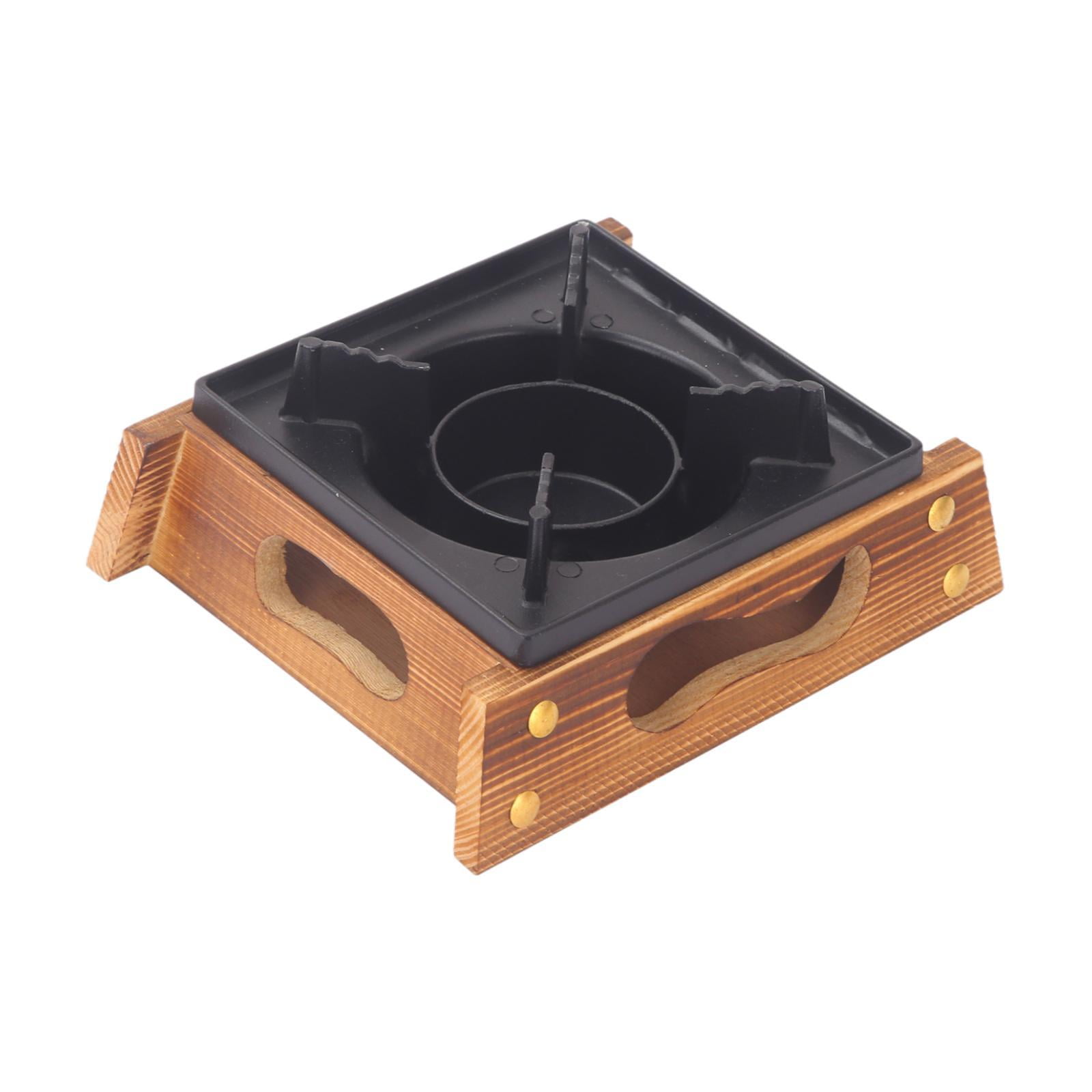 Magideal - Estufas De Alcohol Sólido, Horno De Alcohol Para Casa De Té, Estufa Pequeña, Quemador De Calefacción De Mesa Para Utensilios De Cocina, Utensilio De C 14 X 17 Cm