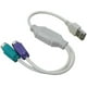 thumbnail image 1 of Adaptador Usb A Ps2 Para Teclado Y Mouse, 1 of 2