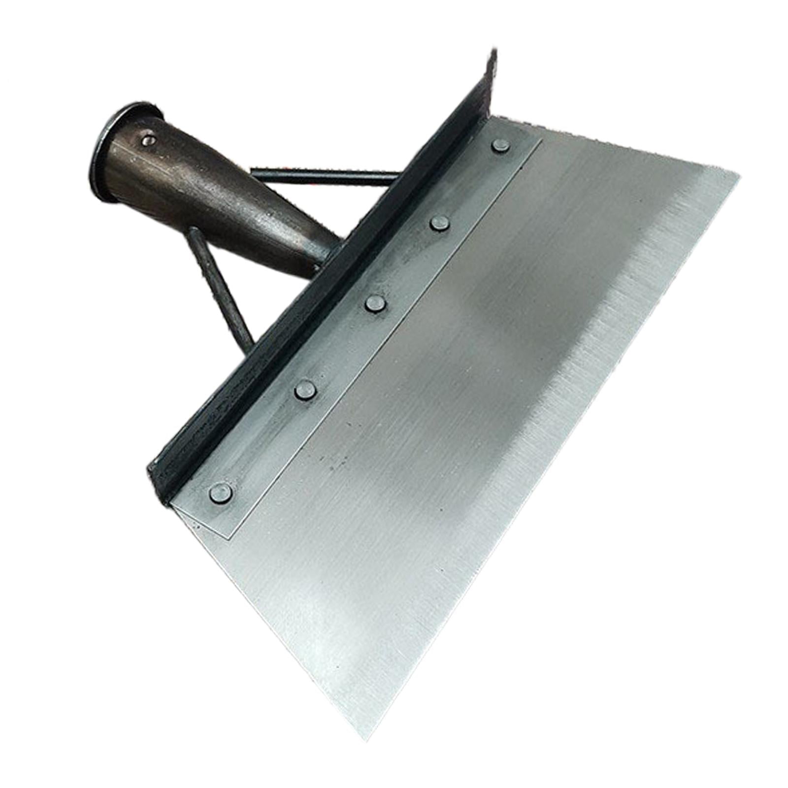 Magideal - Cabezal De Pala De Limpieza Multifuncional, Pala Plana/pala De Limpieza De Jardín Resistente De Acero Al Manganeso Para Herramienta De Deshierbe Agríc 30 Centimetros