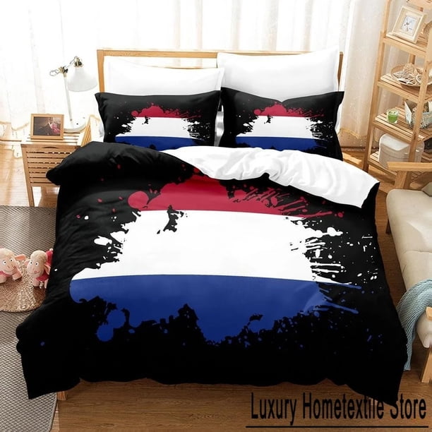 Bed Sheet Sets Netherlands flag Bedding Set Bed Set Adult Kid Bedroom Duvetcover Sets Bed Sheets