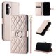 thumbnail image 5 of Funda Acolchada con Anilla y Correa para Samsung Galaxy A56 5G Slots para Tarjetas Oro rosa, 5 of 5