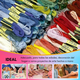 thumbnail image 4 of Hilos Bordar De Seda Juego 100 Piezas 100 Colores, 4 of 8