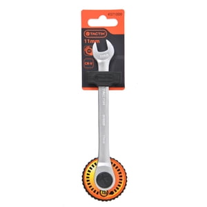 Llave Punta Corona Con Chicharra Metrica Tactix De 11 Mm