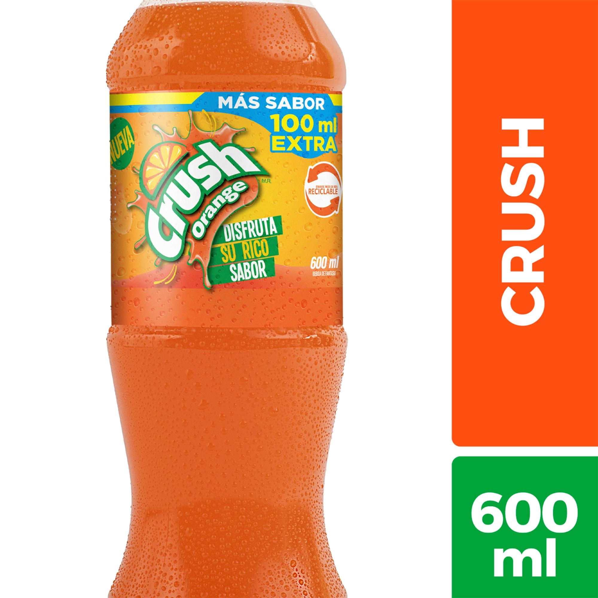Bebida Naranja Original Botella 600 cc Crush