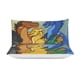 thumbnail image 3 of Juego de ropa de cama de 3 piezas con dragón de alas de fuego, edredón suave, decoración de dormitorio, GIF, 3 of 3