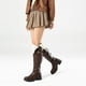 thumbnail image 2 of Botas Largas Mujer De Moda Comodo Tacon Grueso Weide CZY615, 2 of 9