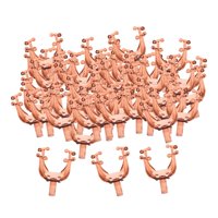 Magideal - Porta Ramo De Bolas De Chocolate, Porta Bolas De Chocolate, Redondo, Estuche De Boda, Transparente, Artículos Para Fiestas, Regalos, Ramo De Chocolate 80 Piezas Para Frutas