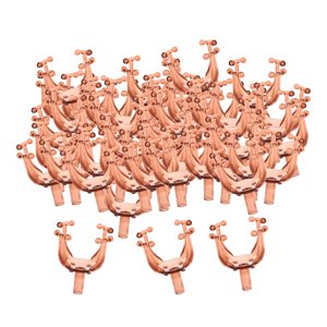 Magideal - Porta Ramo De Bolas De Chocolate, Porta Bolas De Chocolate, Redondo, Estuche De Boda, Transparente, Artículos Para Fiestas, Regalos, Ramo De Chocolate 80 Piezas Para Frutas