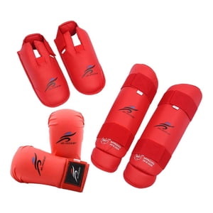 Ioensy - Guantes De Boxeo, Espinilleras, Equipo De Combate Para Taekwondo, Sanda Y Mma, Talla L