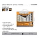 thumbnail image 2 of Juego De Brocas Concreto + Acero Y Puntas 16pzas Ingco, 2 of 3