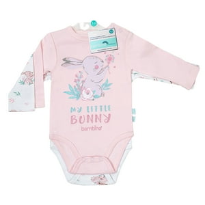 Set 2 Piezas Bodys Manga Larga Bambino