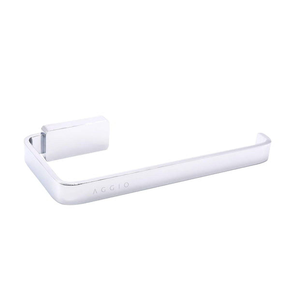 Stretto - Toallero Colgador Porta Toalla Gancho Aggio Ottone Cromo