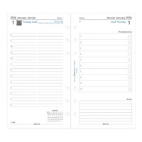 Recambio De Agenda Calendario Filofax 2026 Tamaño Personal