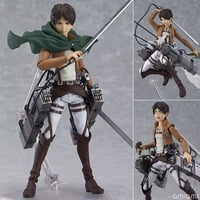 Unbranded - Figura De Acción Articulada De Eren – Attack On Titan, Set Con Accesorios Intercambiables En Caja
