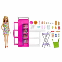 Muñeca Barbie Y Ultimate Pantry Playset, Kitchen Add-On Wi Barbie Na