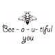 thumbnail image 1 of Decomural Bee-a-e-tiful You Inspirational WS-43936, 1 of 2