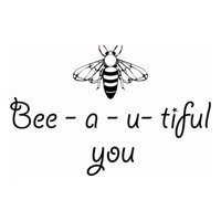 Rienda Libre Graphics - Decomural Bee-A-E-Tiful You Inspirational Ws-43936